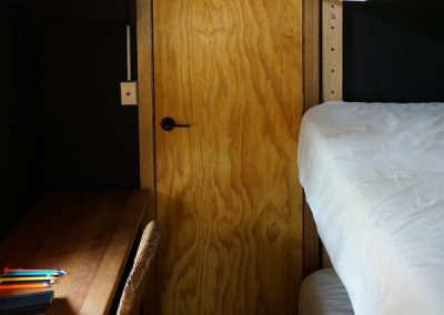 bunk beds in cabin bedroom