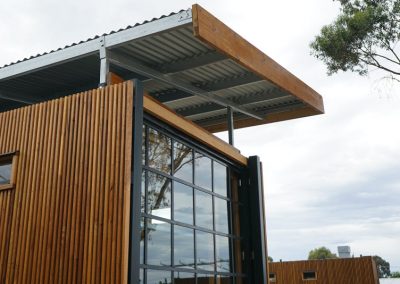 Nord Trond cabin Skillion roof design