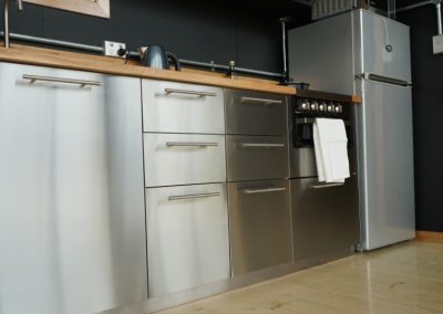 Nord Trond stainless steel kitchen